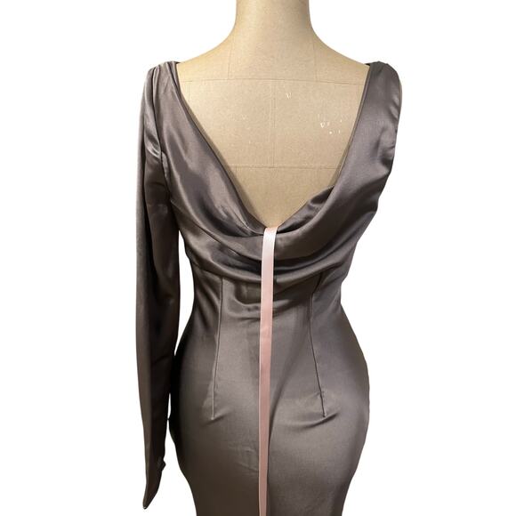 New House of CB Satin Maxi Dress - Picture 7 of 10